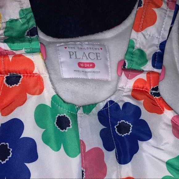 The children’s place snow overall bib - Picture 6 of 7